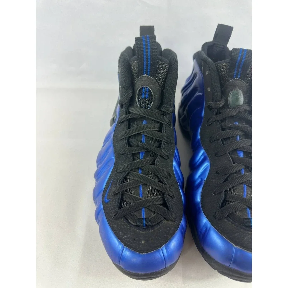 Nike Foamposite Pro B Varsity Royal Black 2001 Shoes 624041-401 Men's Size 10.5